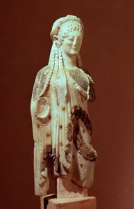 Kore figürü, yaklaşık MÖ 510 (mermer) (ayrıca bkz. 277233)